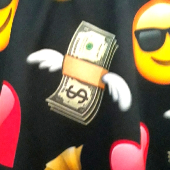 Emoji womens skirt - Picture 2 of 3